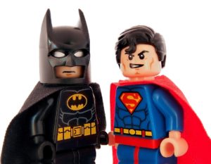 superman and batman lego